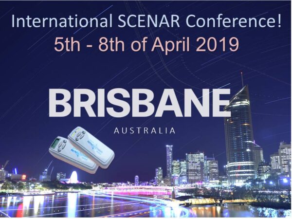 International SCENAR Conference poster for Brisbane, Australia 2019