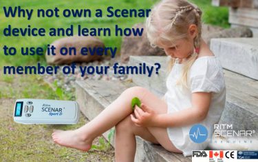 SCENAR child-pain therapy