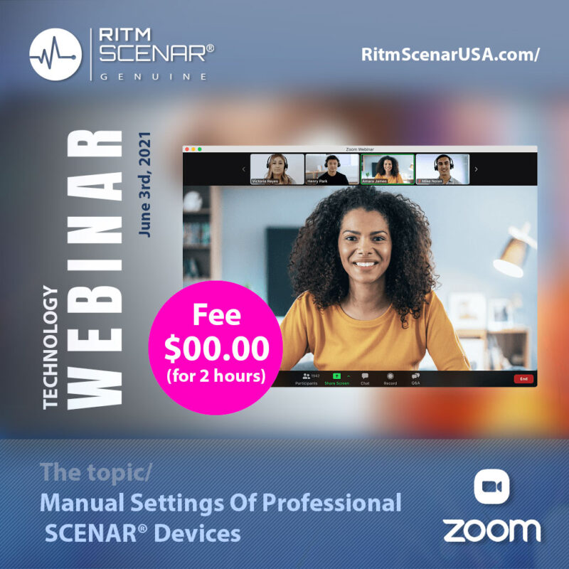 Manual Settings Of Professional SCENAR Devices