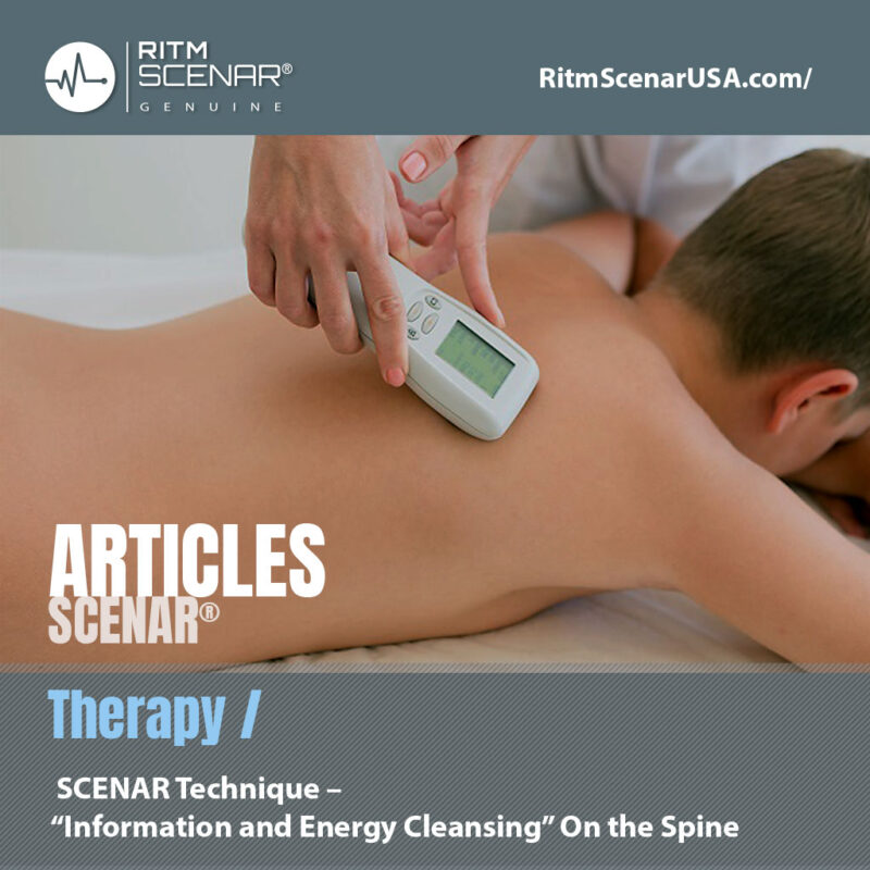  SCENAR Technique  – Information and Energy Cleansing, On the Spine