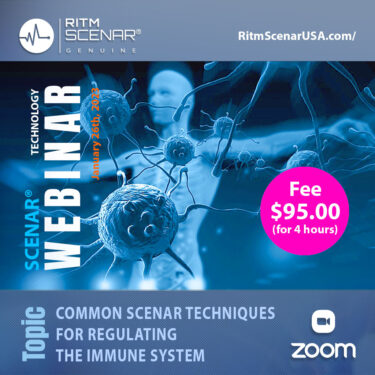 COMMON SCENAR TECHNIQUES FOR REGULATING THE IMMUNE SYSTEM. Scenar therapy.