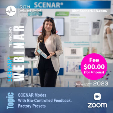 SCENAR Modes With Bio-Controlled Feedback. Factory Presets. Scenar therapy.