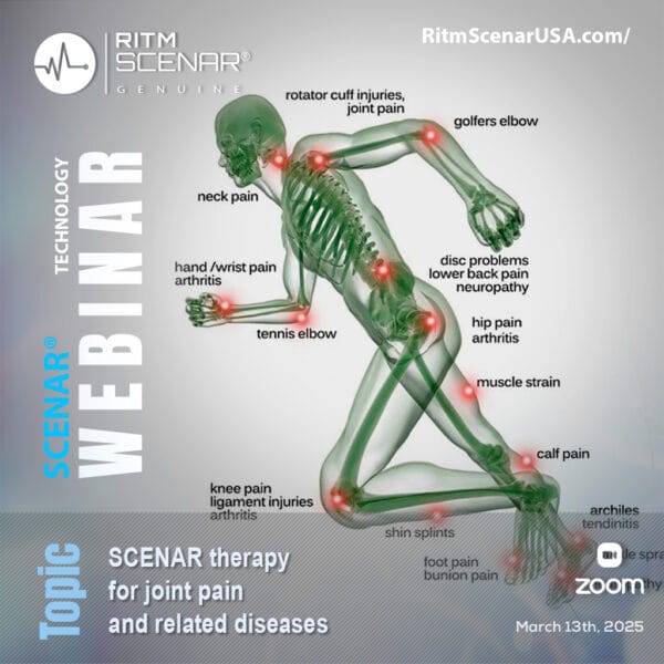 SCENAR therapy for joint pain and related diseases