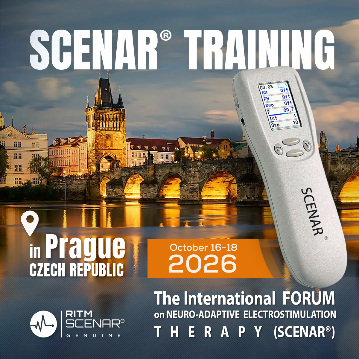 The International  FORUM on  NEURO-ADAPTIVE ELECTROSTIMULATION THERAPY (SCENAR®) in Prague