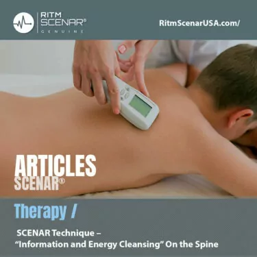 SCENAR Technique – Information and Energy Cleansing, On the Spine