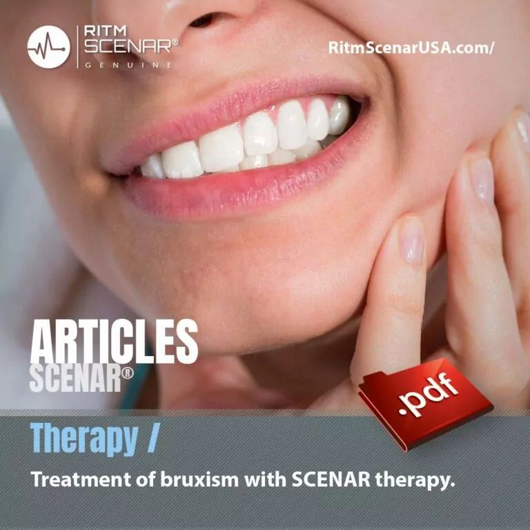 Treatment of bruxism with SCENAR therapy.