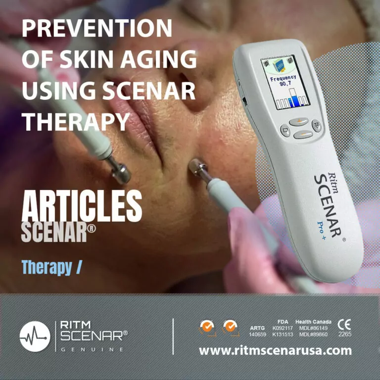 PREVENTION OF SKIN AGING USING SCENAR THERAPY