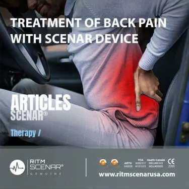 TREATMENT OF BACK PAIN WITH SCENAR DEVICE
