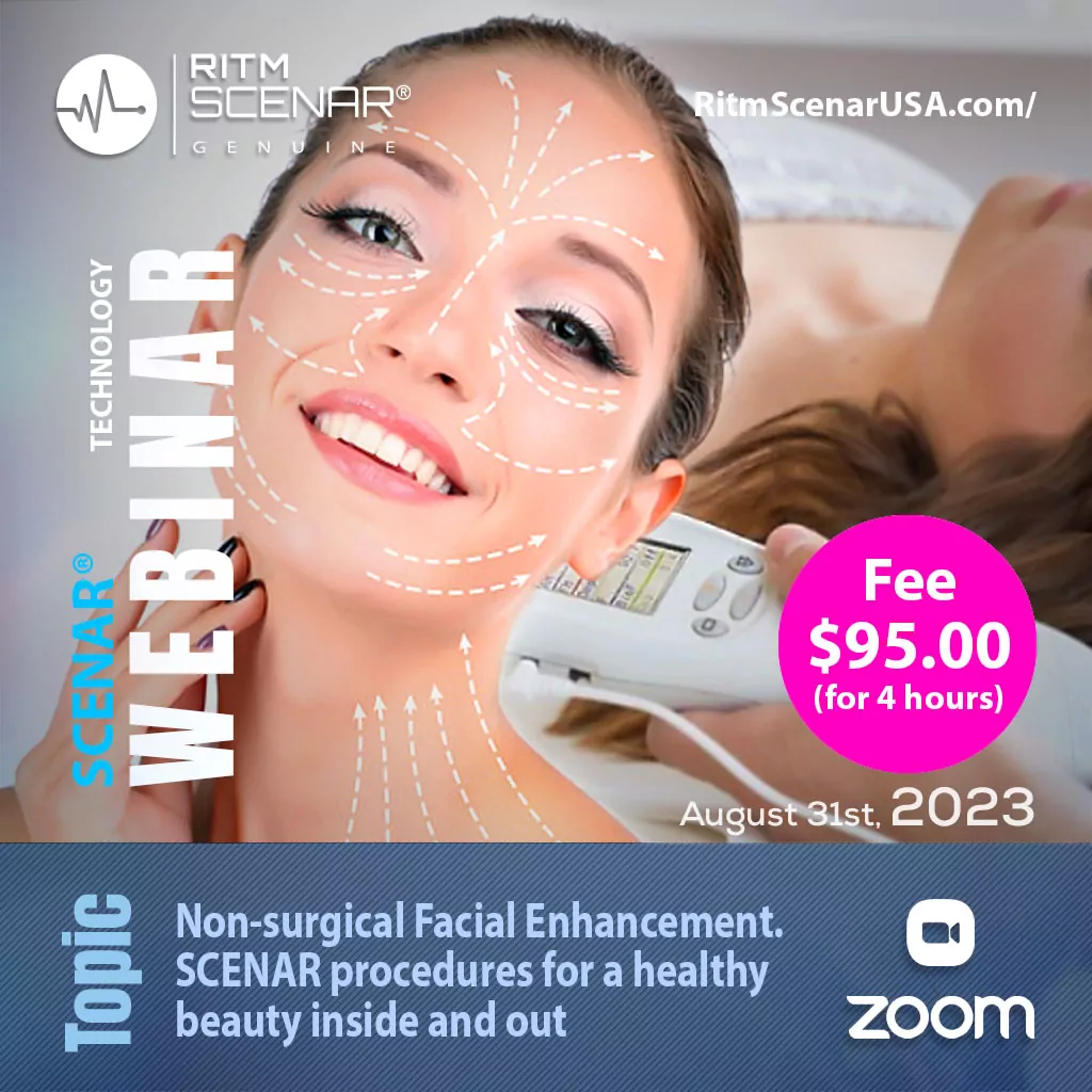 Non-surgical Facial Enhancement. SCENAR procedures for a healthy beauty inside and out. Scenar therapy.